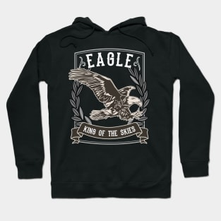 Eagle - King Of The Skies Eagle Motif Hoodie